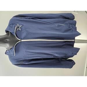 Nike Dallas Cowboys On-Field Navy Zip-Up Jacket